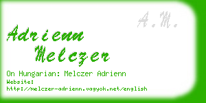 adrienn melczer business card